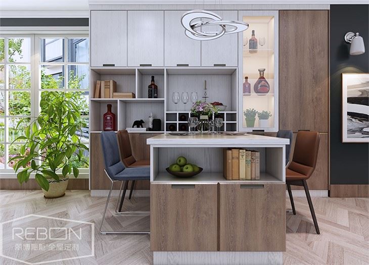 Modular Membrane Kitchen Cabinet