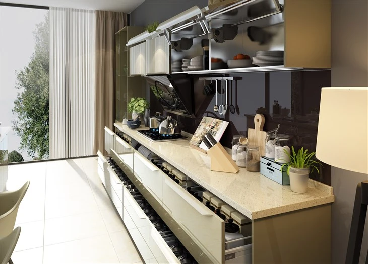 OEM Lacquer Kitchen Cabinet suppliers